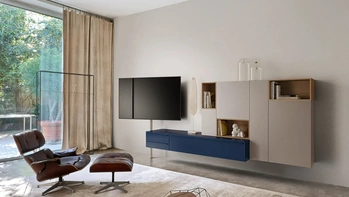 Mobile Porta Tv Tv Video in laccato di Sangiacomo