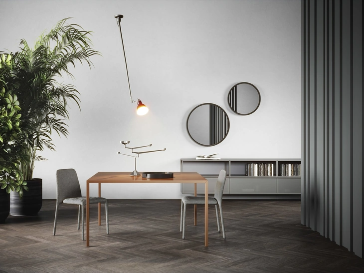 Mobile sospeso Box 18 Grigio Lucido di Novamobili