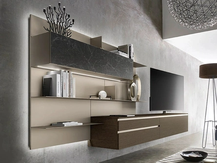 Parete Attrezzata Lampo 017 di Sangiacomo