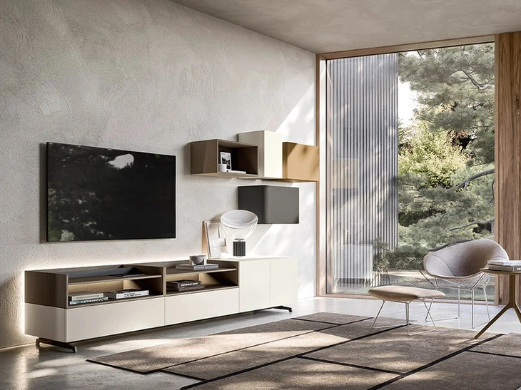 Parete Attrezzata Lampo 033 di Sangiacomo