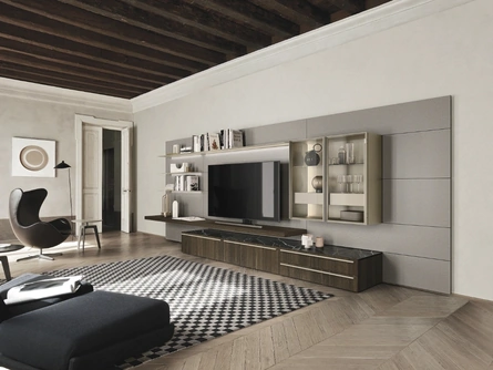 Parete Attrezzata Lampo 198 di Sangiacomo