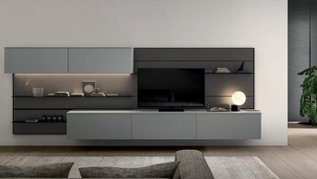 Parete Attrezzata Living Time di Arredo3