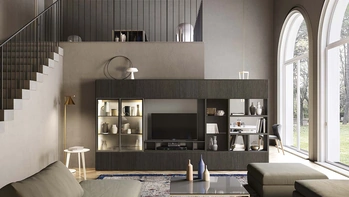 Parete Attrezzata My Space 25-01 di Alf Da Frè