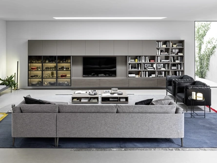 Parete Attrezzata Pannelli TV 02 di Novamobili