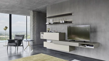 Parete Attrezzata sospesa Domino 04 di Sangiacomo