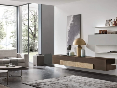 Parete Attrezzata Seta Comp SU2120 di Maronese