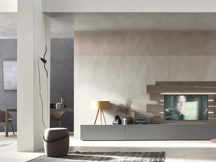 Parete Attrezzata Seta Scuderia Comp SA2223 di Maronese