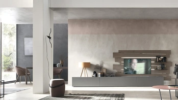 Parete Attrezzata Seta Scuderia Comp SA2223 di Maronese