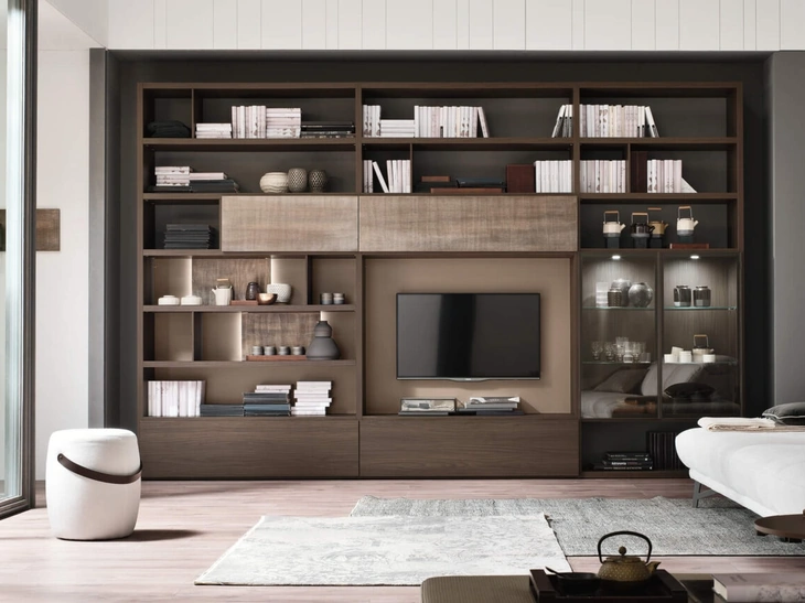 Parete Attrezzata Sistema Spalla Comp SA2221 di Maronese