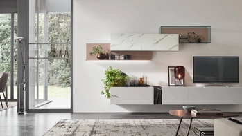 Parete Attrezzata Unix Comp SU2107 di Maronese