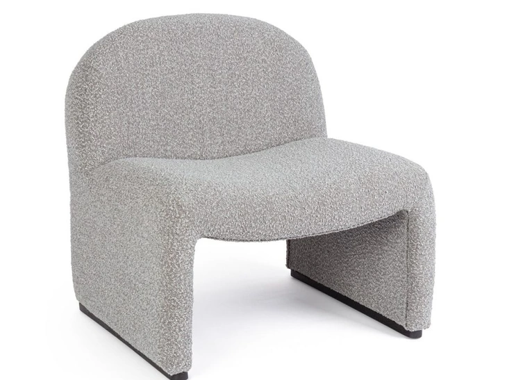 Poltroncina in tessuto Bassilla di Bizzotto