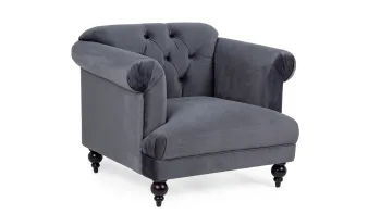 Poltrona Blossom Grigio di Bizzotto