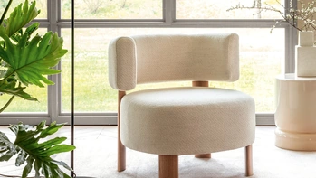 Poltroncina imbottita Glen di Calligaris