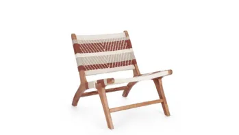 Poltroncina in tessuto Mirielle di Bizzotto