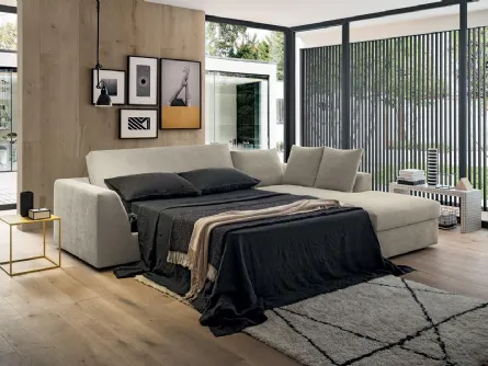 Divano Letto in tessuto Aston di Felis