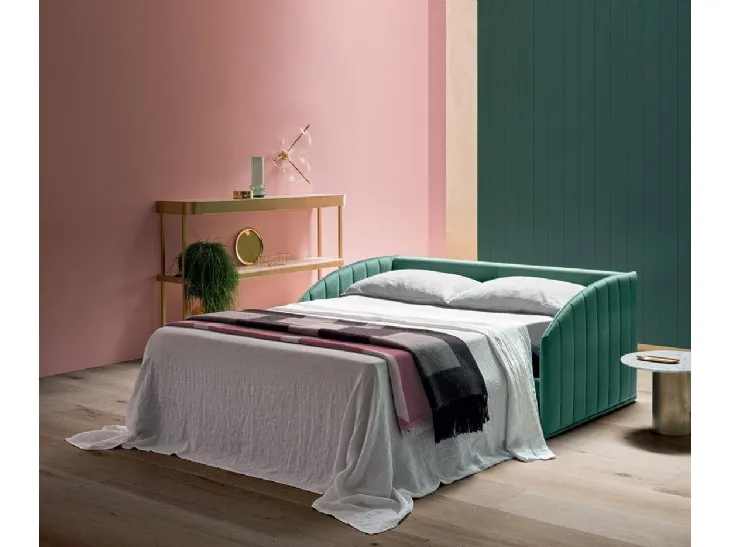 Divano Letto in tessuto Carter di Felis