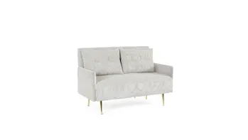 Divano Letto in velluto Chicago di Bizzotto