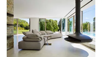 Divano di design in tessuto Flick Flack di Ditre Italia