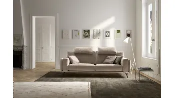 Divano moderno in tessuto Living Bright di Samoa