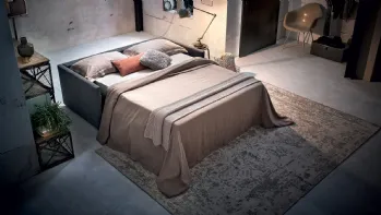 Divano Letto in tessuto Mark di Felis