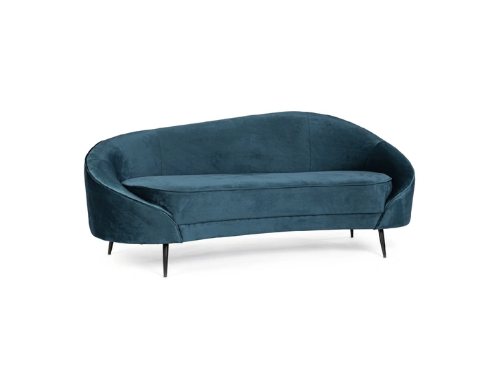 Divano lineare in velluto Seraphin di Bizzotto