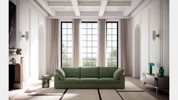 Divano lineare Superneutro di Felis