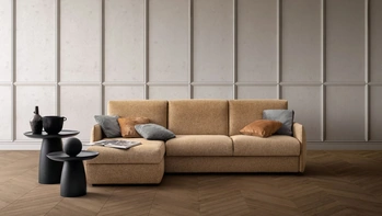 Divano Letto con penisola Wonder di Samoa