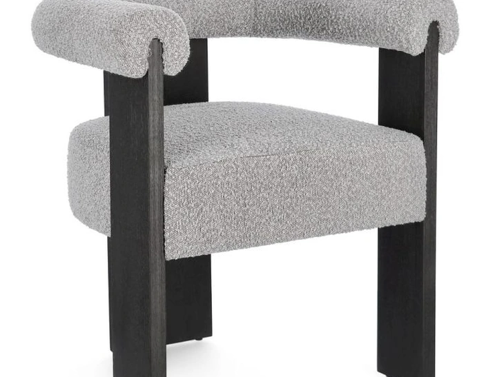 Sedia Agape in legno e tessuto di Bizzotto