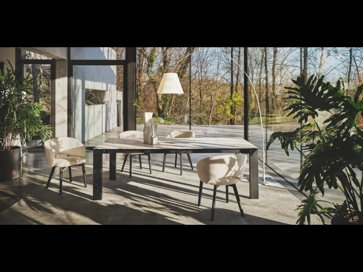 Sedia Anime in tessuto imbottito di Calligaris