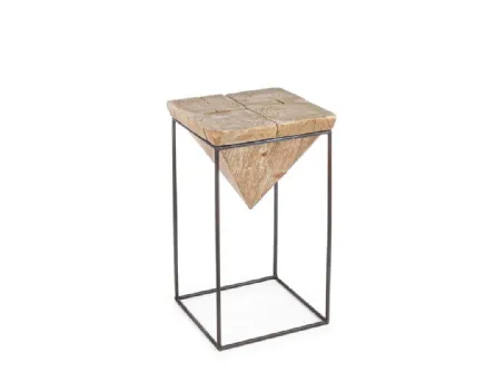 Sgabello Prismy in Legno di Bizzotto