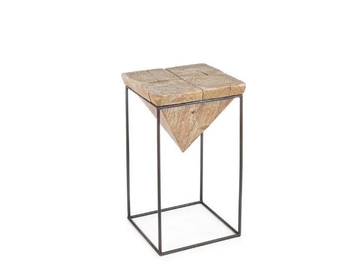 Sgabello Prismy in Legno di Bizzotto