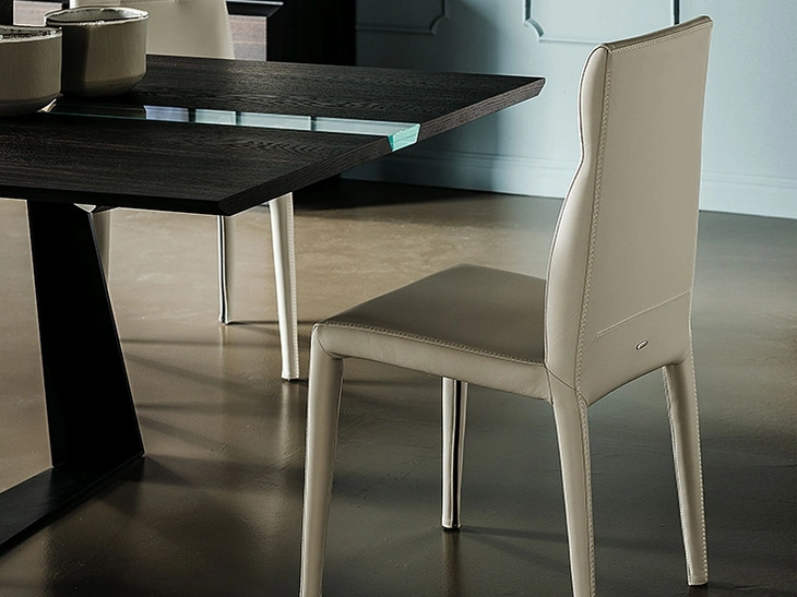 Sedia in ecopelle Agatha Flex di Cattelan Italia