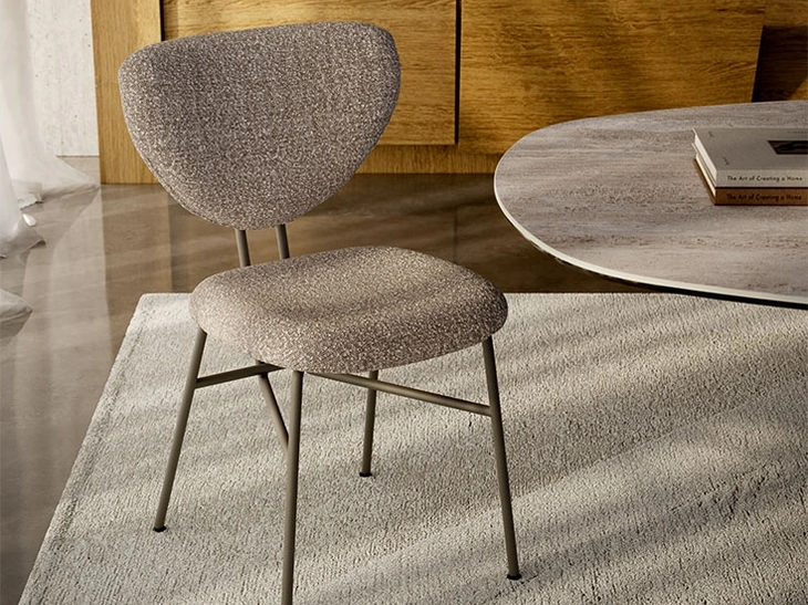 Sedia Chloe in tessuto di Cattelan Italia