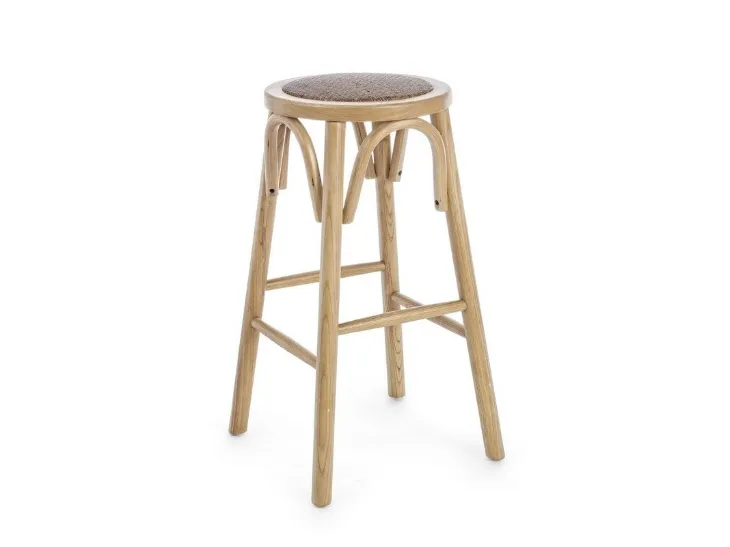 Sgabello in legno Circle di Bizzotto