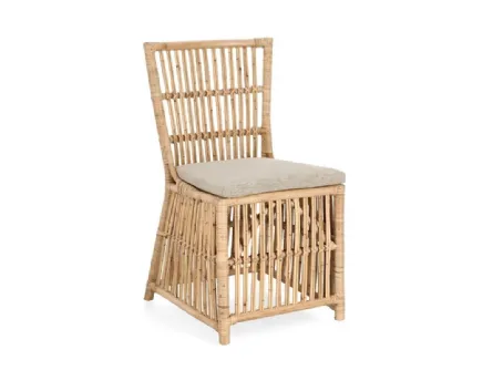 Sedia Elvas in rattan di Bizzotto