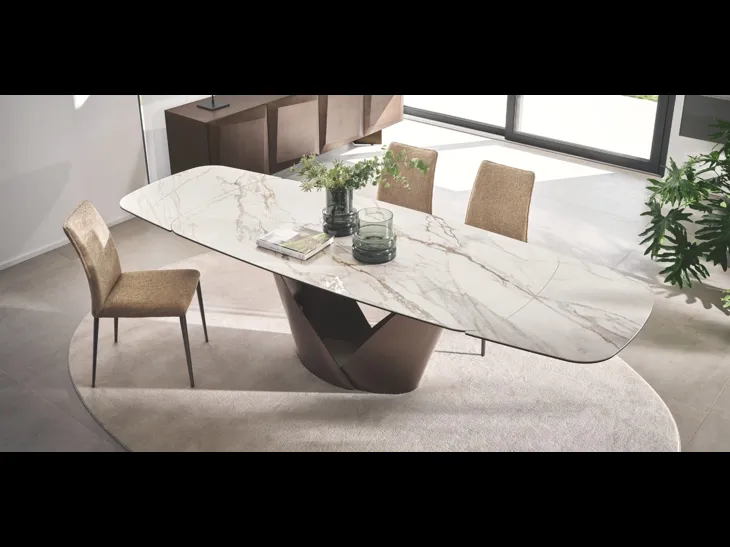 Sedia imbottita Fay di Calligaris