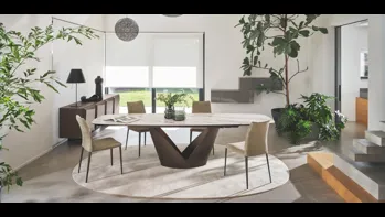 Sedia imbottita Fay di Calligaris