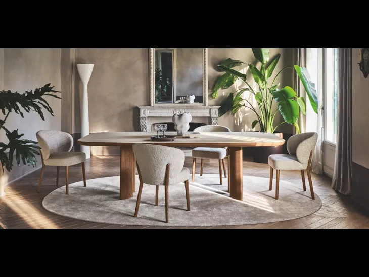 Sedia imbottita Mara di Calligaris