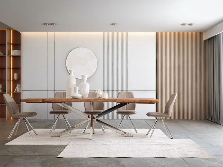 Sedia in ecopelle Maxwell di Bizzotto