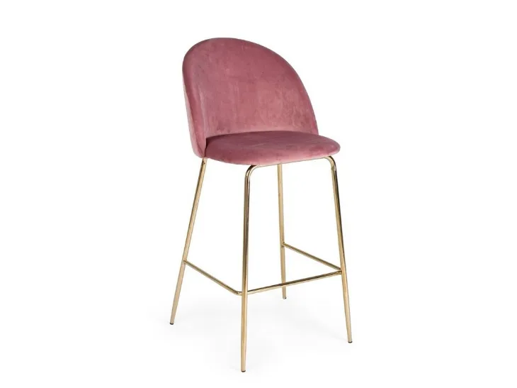 Sgabello in tessuto Carry di Bizzotto