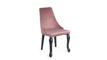 Sedia Vittoria rivestita Velluto Blush di Bizzotto