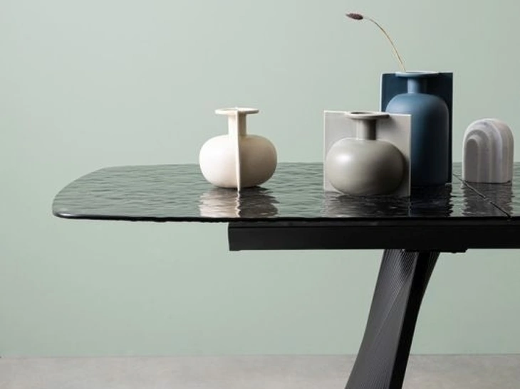 Tavolo allungabile Oliver Vetro di Bizzotto