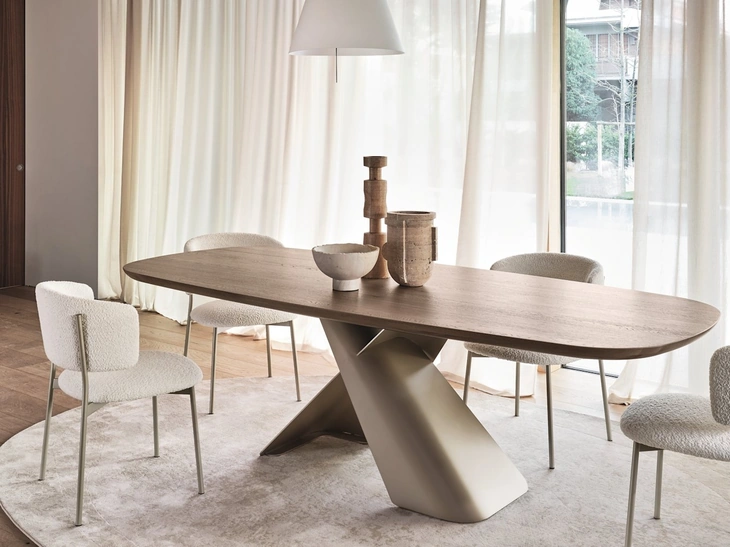 Tavolo Axiom legno di Calligaris