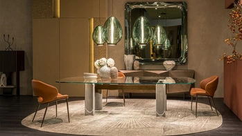 Tavolo Bilbao Glass di Cattelan Italia