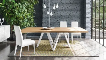 Tavolo Cartesio in legno di Calligaris