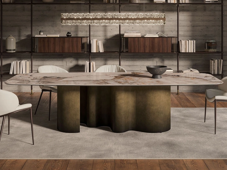 Tavolo Papel Keramik di Cattelan Italia