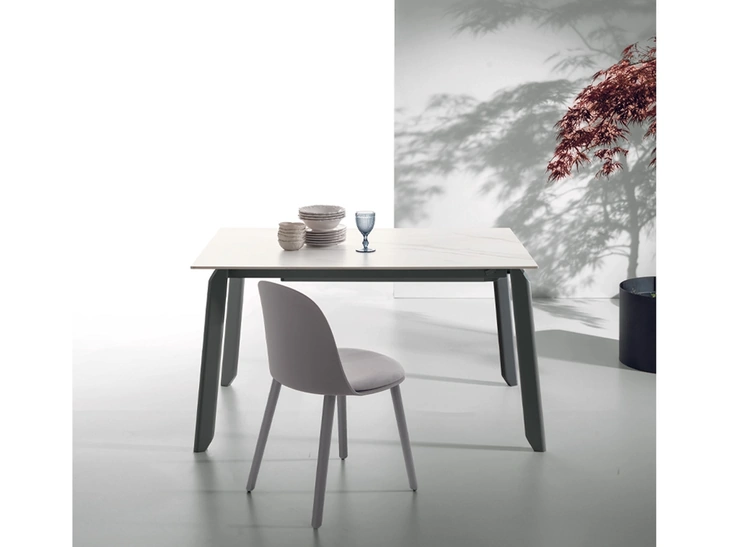 Tavolo allungabile in gres porcellanato Efesto di Target Point