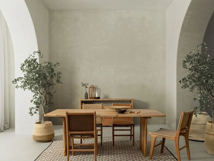 Tavolo in legno di Acacia Eneas di Bizzotto