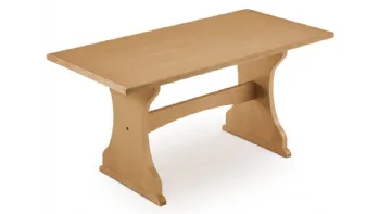 Tavolo Fratino Classico in legno impiallacciato di Veneta Cucine