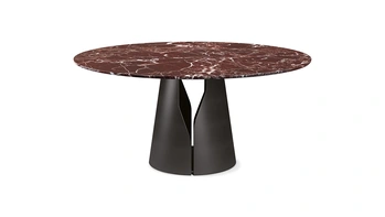 Tavolo rotondo Giano Marble di Cattelan Italia